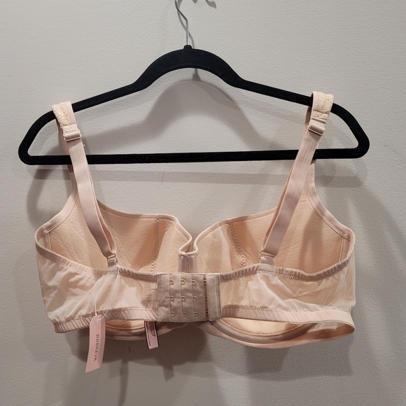NWT Dobreva Lightly Lined Beige #2 Balconette Bra - Sz 40F US/UK - Picture 3 of 8